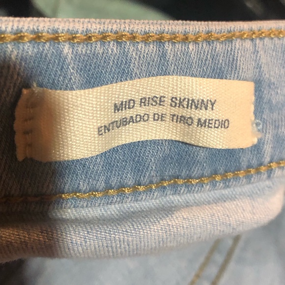 womens mid rise skinny jeans size 8. 29R - Picture 5 of 5